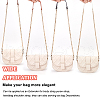 WADORN 4Pcs 4 Colors Imitation Leather Crossbody Long Purse Straps FIND-WR0009-03G-3