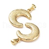 304 Stainless Steel Pendants STAS-P329-07G-2