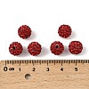 Polymer Clay Rhinestone Beads RB-N006-41-2