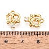 Brass Micro Pave Cubic Zirconia Pendants KK-N263-92A-G-3