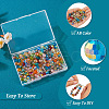 180Pcs 18 Colors Transparent Electroplate Glass Bead EGLA-TA0001-19-5