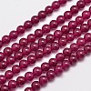Natural & Dyed Malaysia Jade Bead Strands X-G-A146-6mm-A15-1