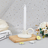 Porcelain Candle Holder AJEW-WH0415-63-4