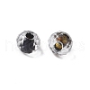 130Pcs 10G Transparent Glass Seed Beads GLAA-V001-07D-2