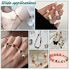   160Pcs 8 Styles 2-Hole CCB Plastic Beads Frame FIND-PH0020-76P-6