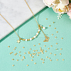 Unicraftale 100Pcs Brass Spacer Beads KK-UN0002-08-2