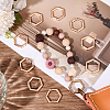 Beebeecraft 10Pcs Alloy Spring Rings Clasps FIND-BBC0002-41-4