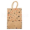 Valentine's Day Rectangle Paper Gift Bags ABAG-C006-01B-2