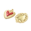 304 Stainless Steel Enamel Pendants STAS-K303-04G-2