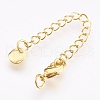 Brass Chain Extender X-KK-I633-04G-NR-1