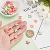 ARRICRAFT 24Pcs 6 Colors Plastic Cabochons KY-AR0001-35-3