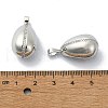 Brass Micro Pave Cubic Zirconia Pendants KK-D094-01P-3