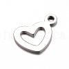 Tarnish Resistant 201 Stainless Steel Open Charms X-STAS-D429-47-1