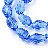 Glass Beads Strands GLAA-R024-11x8mm-8-2