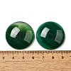 Natural Green Onyx Agate Cabochons G-E492-F-05-3