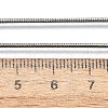 Non-Tarnish 304 Stainless Steel Snake Chain Necklaces NJEW-E122-32B-3