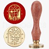 Christmas Wax Seal Stamp Set AJEW-WH0208-1313-1