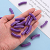 Opaque Acrylic Beads X-MACR-S372-002B-S016-5