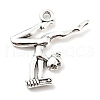 Tibetan Style Alloy Pendants PALLOY-K245-04AS-1