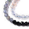 Natural Mixed Gemstone Beads Strands G-D080-A01-03-09-3