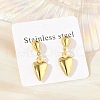 304 Stainless Steel Stud Earrings for Women EJEW-A125-38G-2