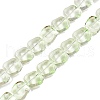 Electroplate Glass Beads Strands EGLA-N012-07E-1