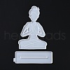 YOGA DIY Silicone Statue Molds DIY-G046-12-3