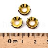 Brass Rhinestone Spacer Beads RB-A020-9mm-22G-2