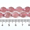 Natural Strawberry Quartz Beads Strands G-G182-C01-01-5
