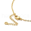 Brass Enamel Pendant Necklace NJEW-Q320-02A-G-3