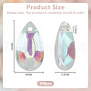 OLYCRAFT 100Pcs Lampwork Charms FIND-OC0003-91B-2