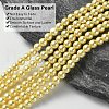Grade A Glass Pearl Beads HY-J001-4mm-HX013-3
