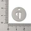 Non-Tarnish 304 Stainless Steel Pendants STAS-F233-M-P01-A-P-3