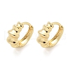 Brass Hoop Earrings EJEW-Z102-24G-4