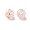 Transparent Crackle Acrylic Beads DACR-D300-01C-10mm-2