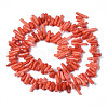 Synthetic Coral Beads Strands X-CORA-S023-45J-2