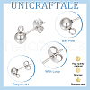 Unicraftale 304 Stainless Steel Stud Earring Findings STAS-UN0015-57B-5