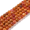 Natural Agate Bead Strands G-C116-B01-03-2