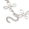 Alloy Natural TaiWan Jade Link Bracelets for Women BJEW-JB11684-03-4