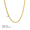 Stainless Steel Curb Chain Necklaces PW-WG8A4BA-04-1