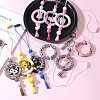 5Pcs Ring Food Grade Eco-Friendly Silicone Focal Beads JX894A-3