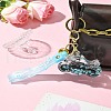 Motorbike Quicksand Acrylic Keychain KEYC-YW00057-01-6