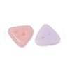 2-Hole Glass Buttons PORC-R010-13-2