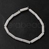 Natural White Jade Beads Strands G-U010-A10-01-3