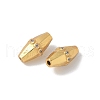 Matte Gold Color 925 Sterling Silver Pave Cubic Zirconia Beads STER-R014-02G-2