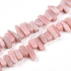 Natural Pink Opal Beads Strands G-T140-65-4