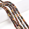 Natural Picasso Jasper/Polychrome Jasper Beads Strands G-N346-01A-05-1