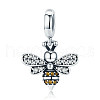 Thailand 925 Sterling Silver European Dangle Charms STER-FF0007-013AS-1