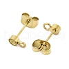 304 Stainless Steel Stud Earring Findings STAS-V003-10G-03-2