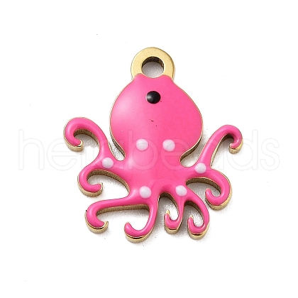 Ion Plating(IP) 201 Stainless Steel Charms X-STAS-A101-01B-02G-1
